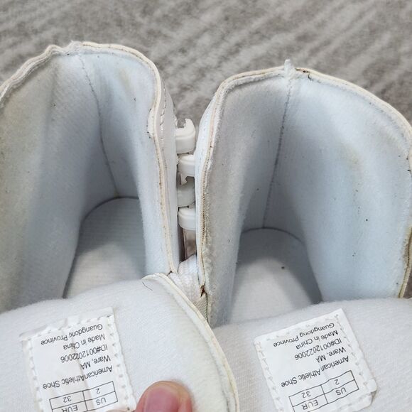 American Athletic Softboot ice skates with pink trim size 2 - Picture 12 of 12